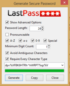 lastpass secure notes