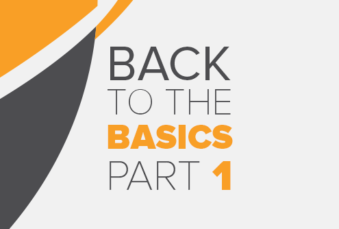 Security – Back to the Basics Series - Part 1