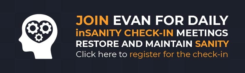 inSANITY check-in registration button