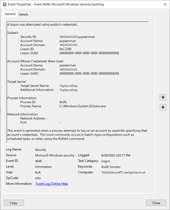 Making Sense of RDP Connection Event Logs FRSecure