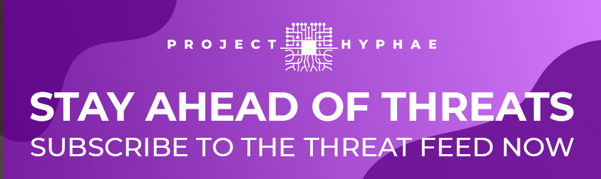 chatgpt security footer image project hyphae threat feed link